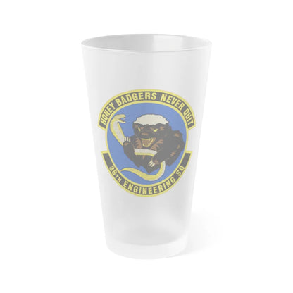 38 Engineering Squadron ACC (U.S. Air Force) Frosted Pint Glass 16oz-16oz-Frosted-Go Mug Yourself