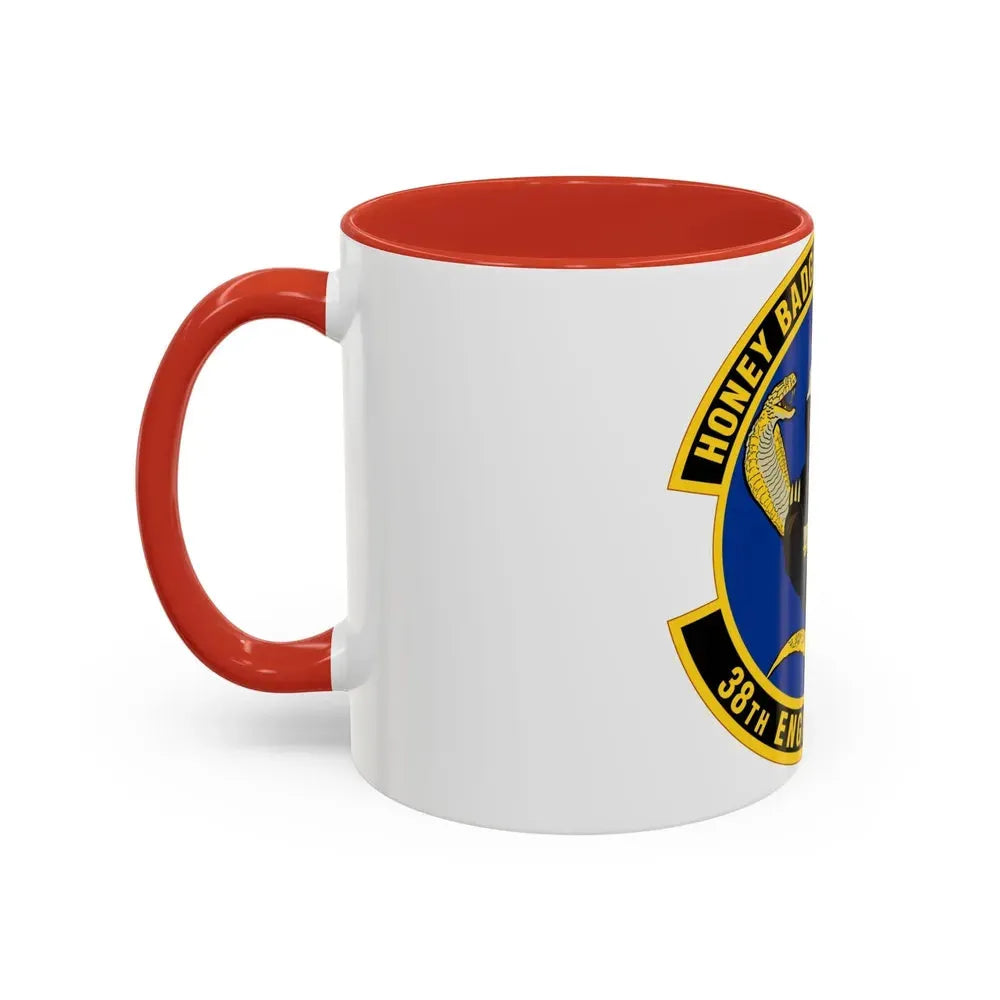 38 Engineering Squadron ACC (U.S. Air Force) Accent Coffee Mug - Go Mug Yourself