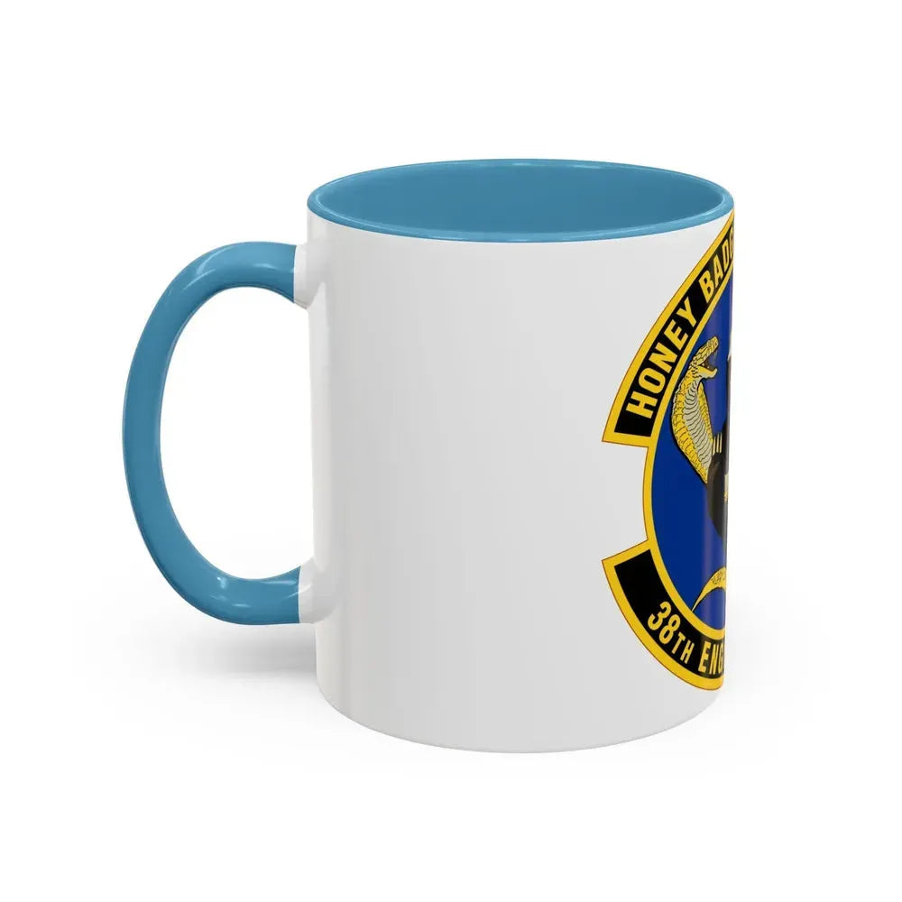 38 Engineering Squadron ACC (U.S. Air Force) Accent Coffee Mug - Go Mug Yourself