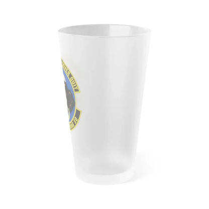 38 Engineering Squadron ACC (U.S. Air Force) Frosted Pint Glass 16oz - Go Mug Yourself