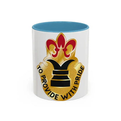 38 Personnel Services Battalion (U.S. Army) Accent Coffee Mug 11oz Light Blue - Go Mug Yourself