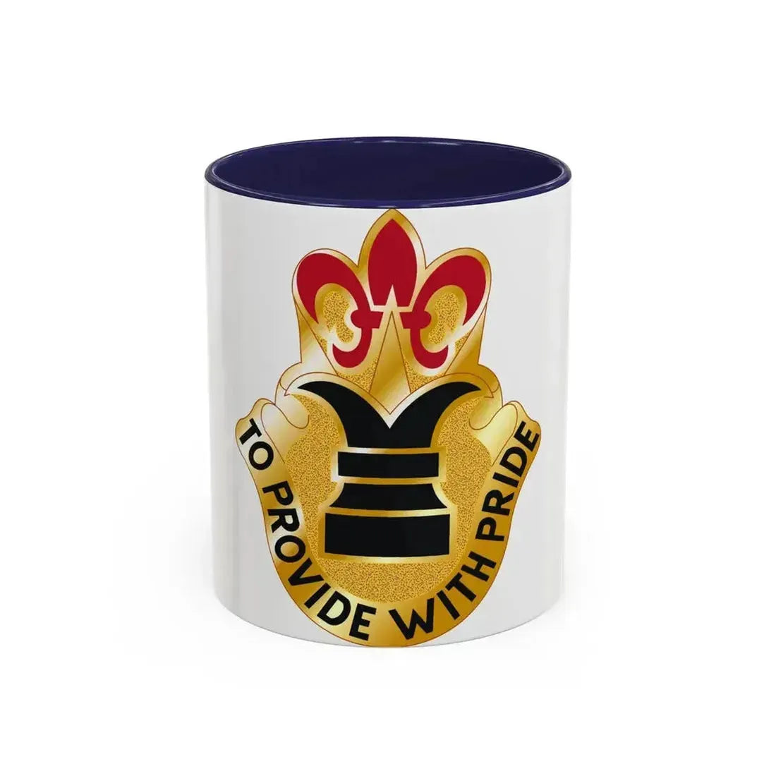 38 Personnel Services Battalion (U.S. Army) Accent Coffee Mug 11oz Navy - Go Mug Yourself