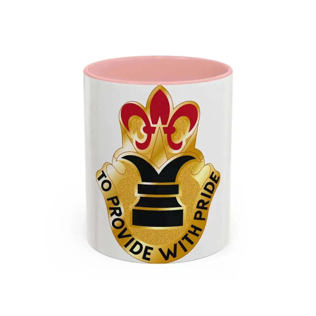 38 Personnel Services Battalion (U.S. Army) Accent Coffee Mug 11oz Pink - Go Mug Yourself