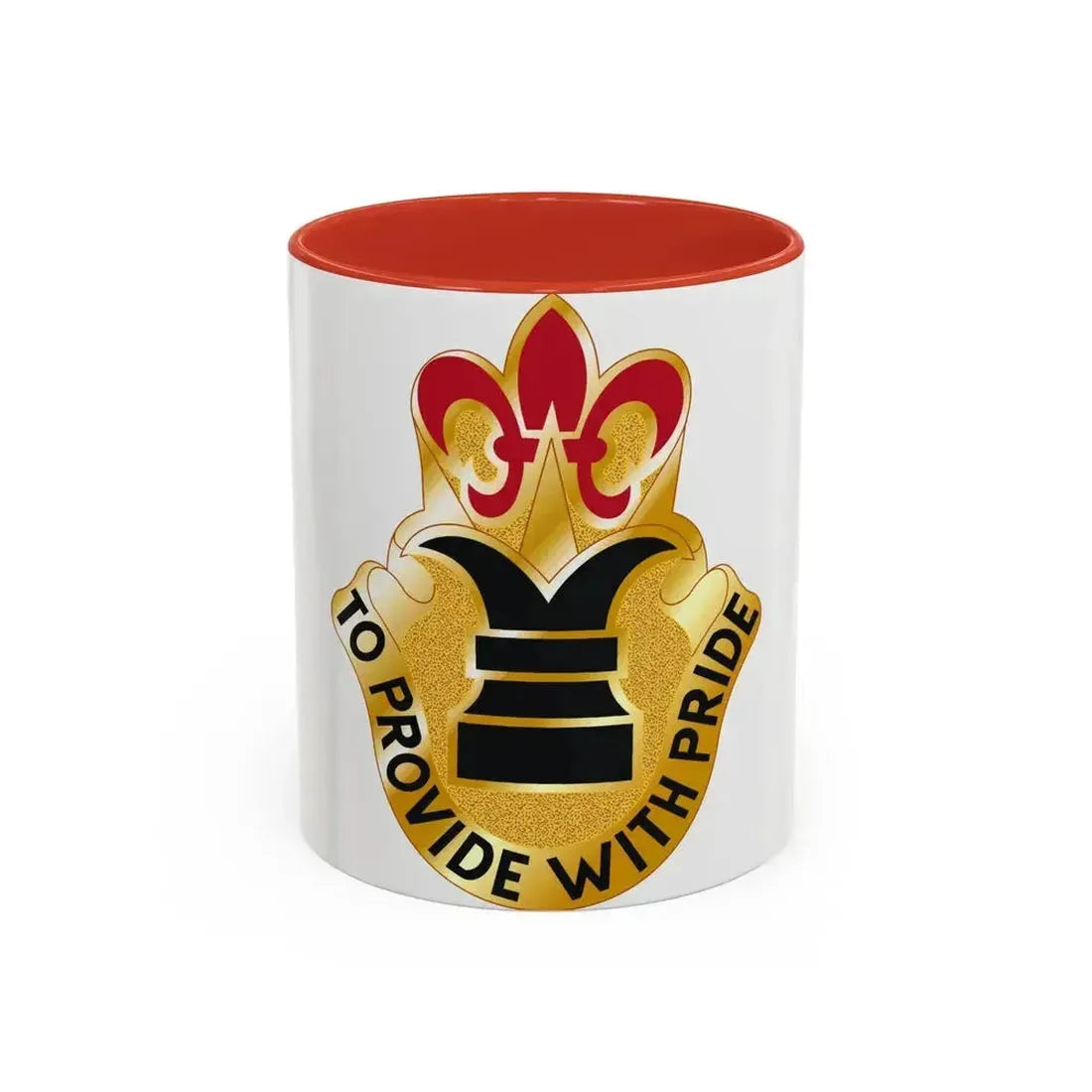 38 Personnel Services Battalion (U.S. Army) Accent Coffee Mug 11oz Red - Go Mug Yourself