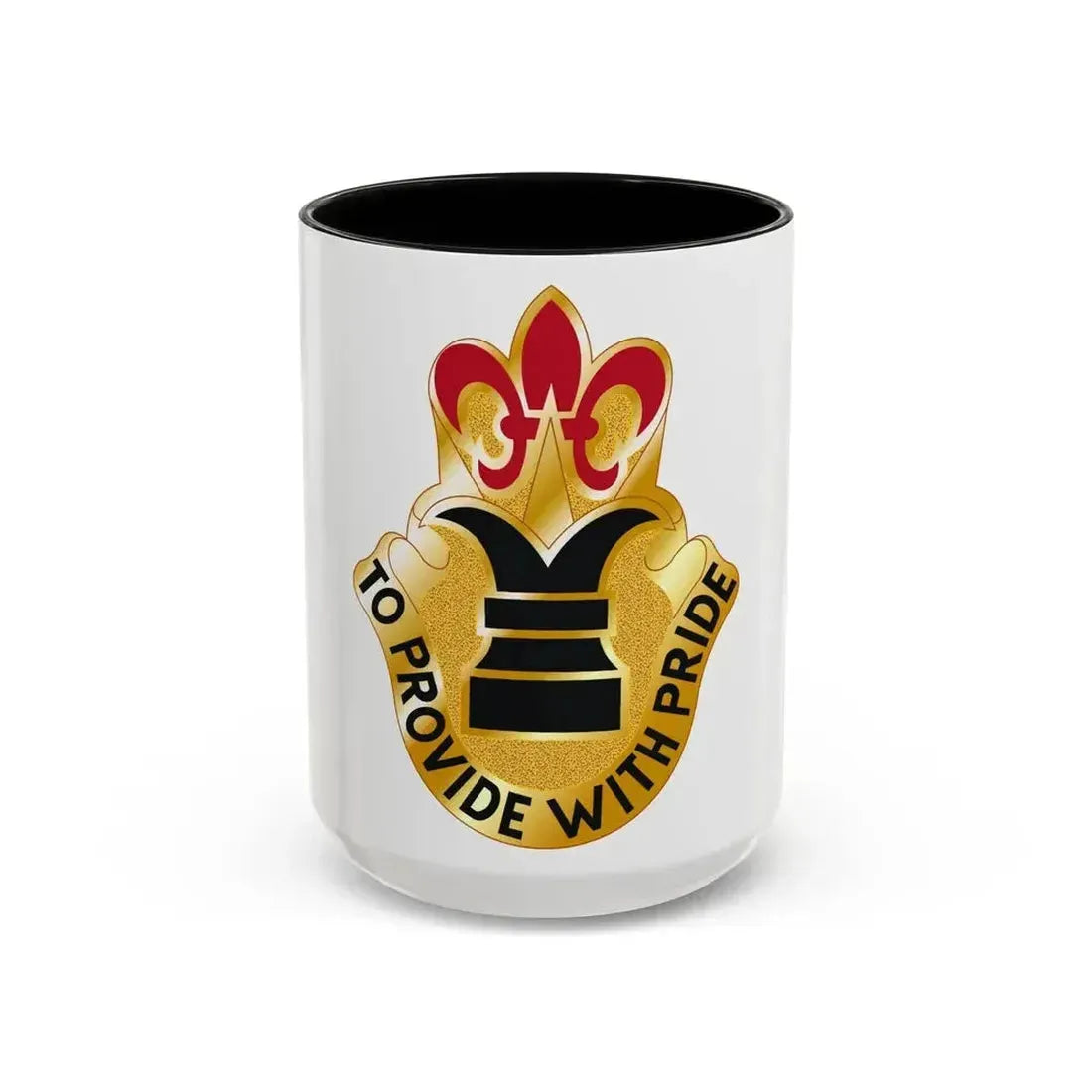 38 Personnel Services Battalion (U.S. Army) Accent Coffee Mug 15oz Black - Go Mug Yourself