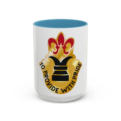 38 Personnel Services Battalion (U.S. Army) Accent Coffee Mug 15oz Light Blue - Go Mug Yourself