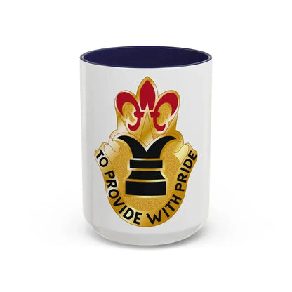 38 Personnel Services Battalion (U.S. Army) Accent Coffee Mug 15oz Navy - Go Mug Yourself