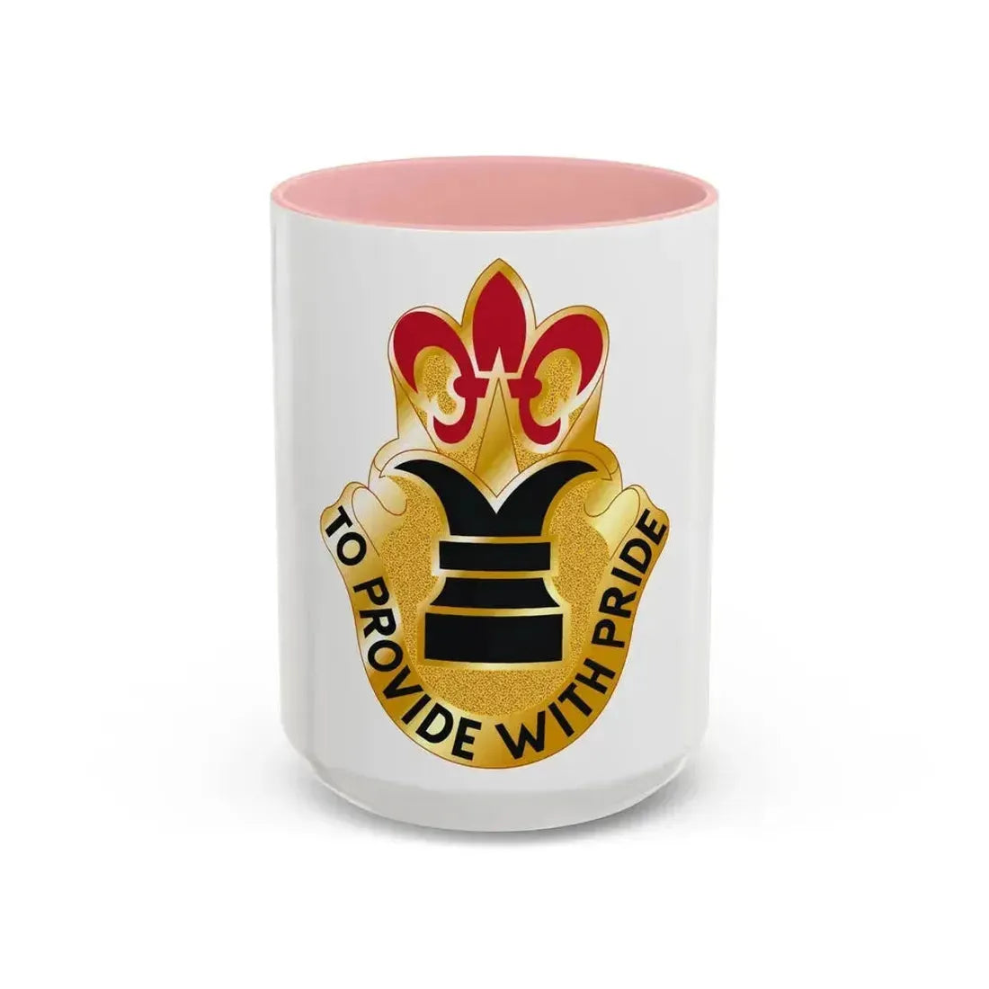 38 Personnel Services Battalion (U.S. Army) Accent Coffee Mug 15oz Pink - Go Mug Yourself