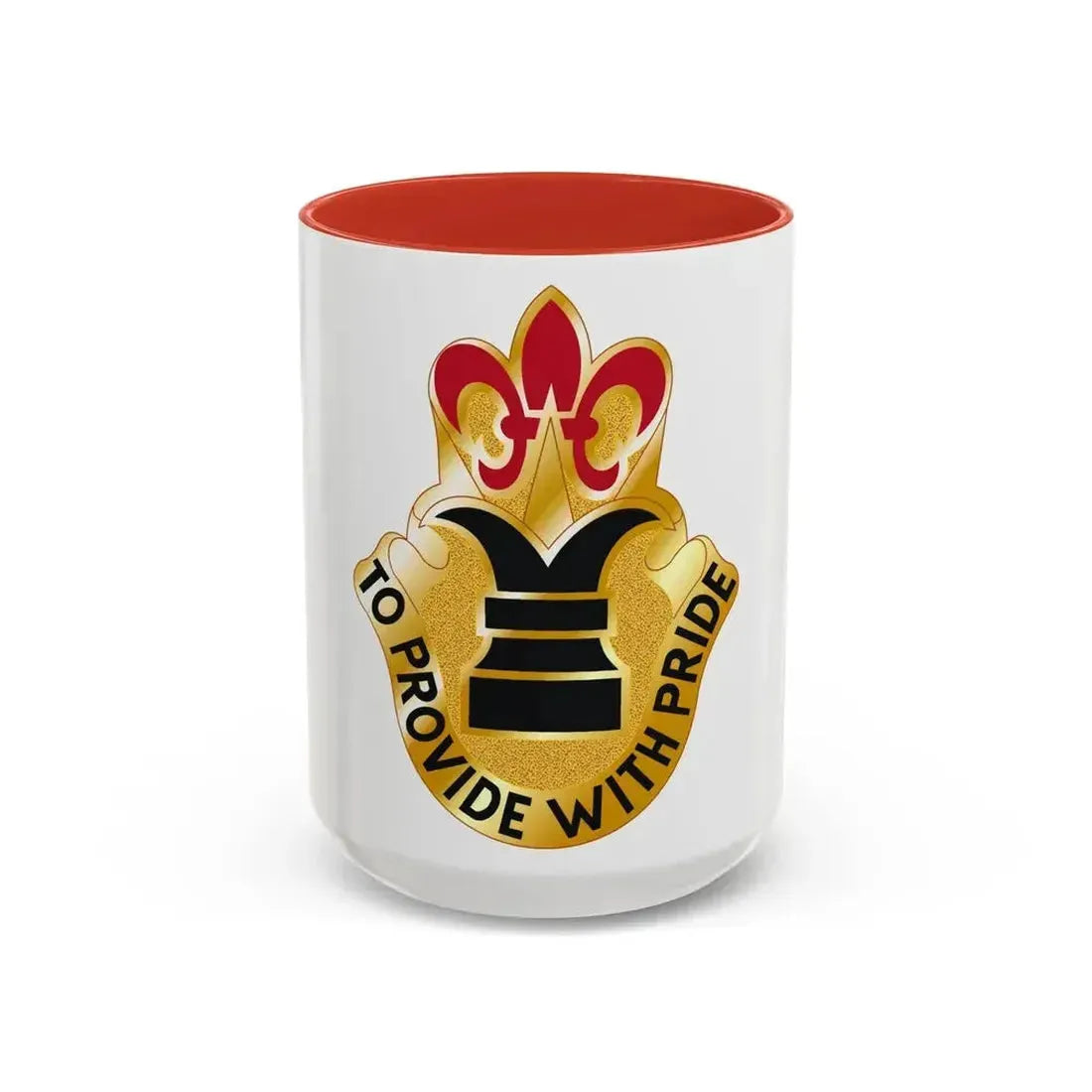 38 Personnel Services Battalion (U.S. Army) Accent Coffee Mug 15oz Red - Go Mug Yourself