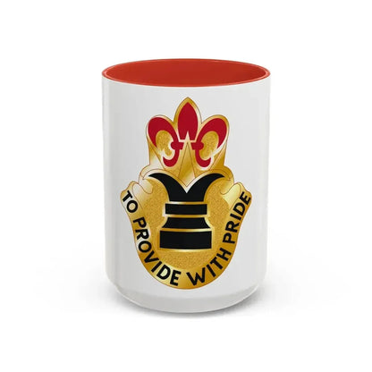 38 Personnel Services Battalion (U.S. Army) Accent Coffee Mug 15oz Red - Go Mug Yourself