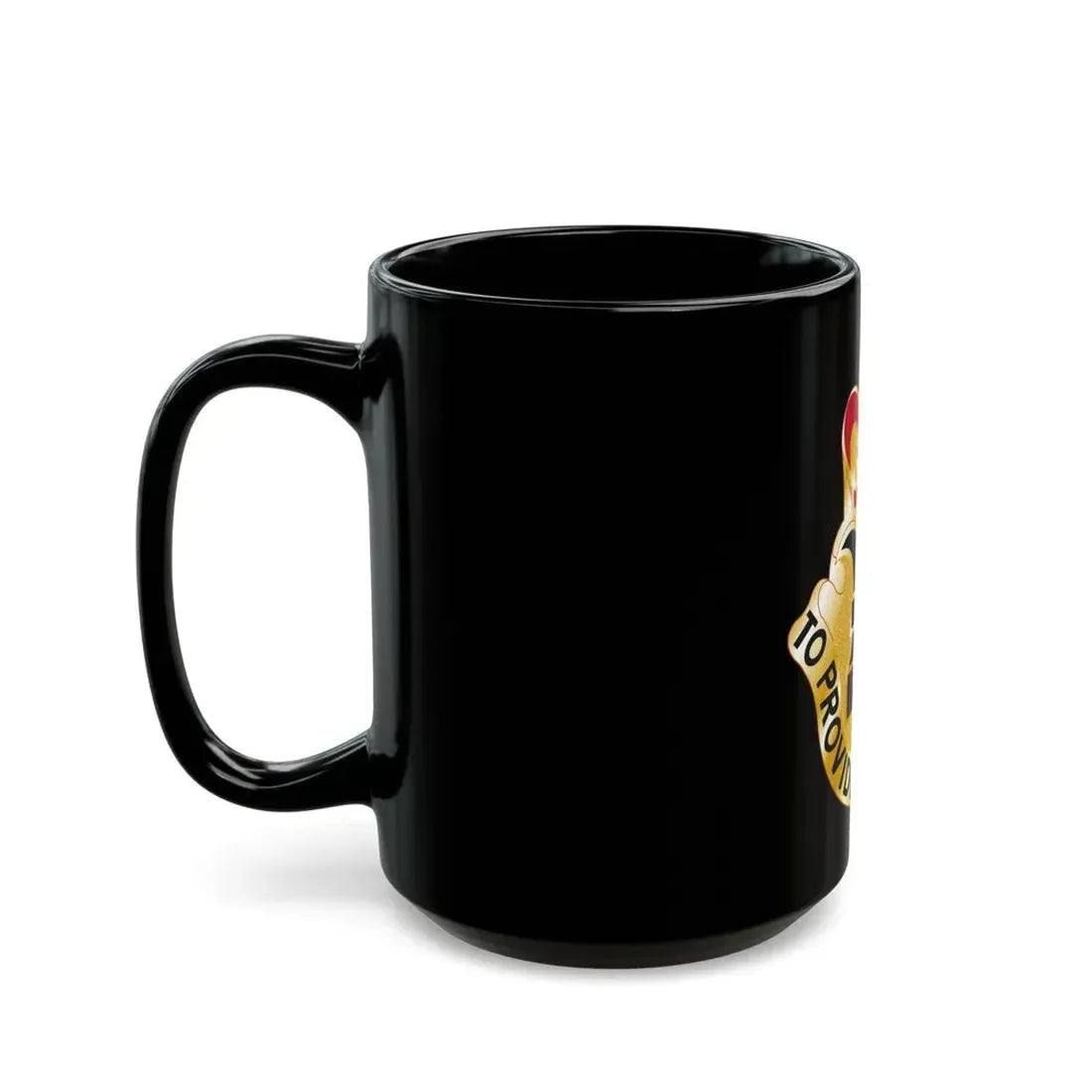 38 Personnel Services Battalion (U.S. Army) Black Coffee Mug - Go Mug Yourself