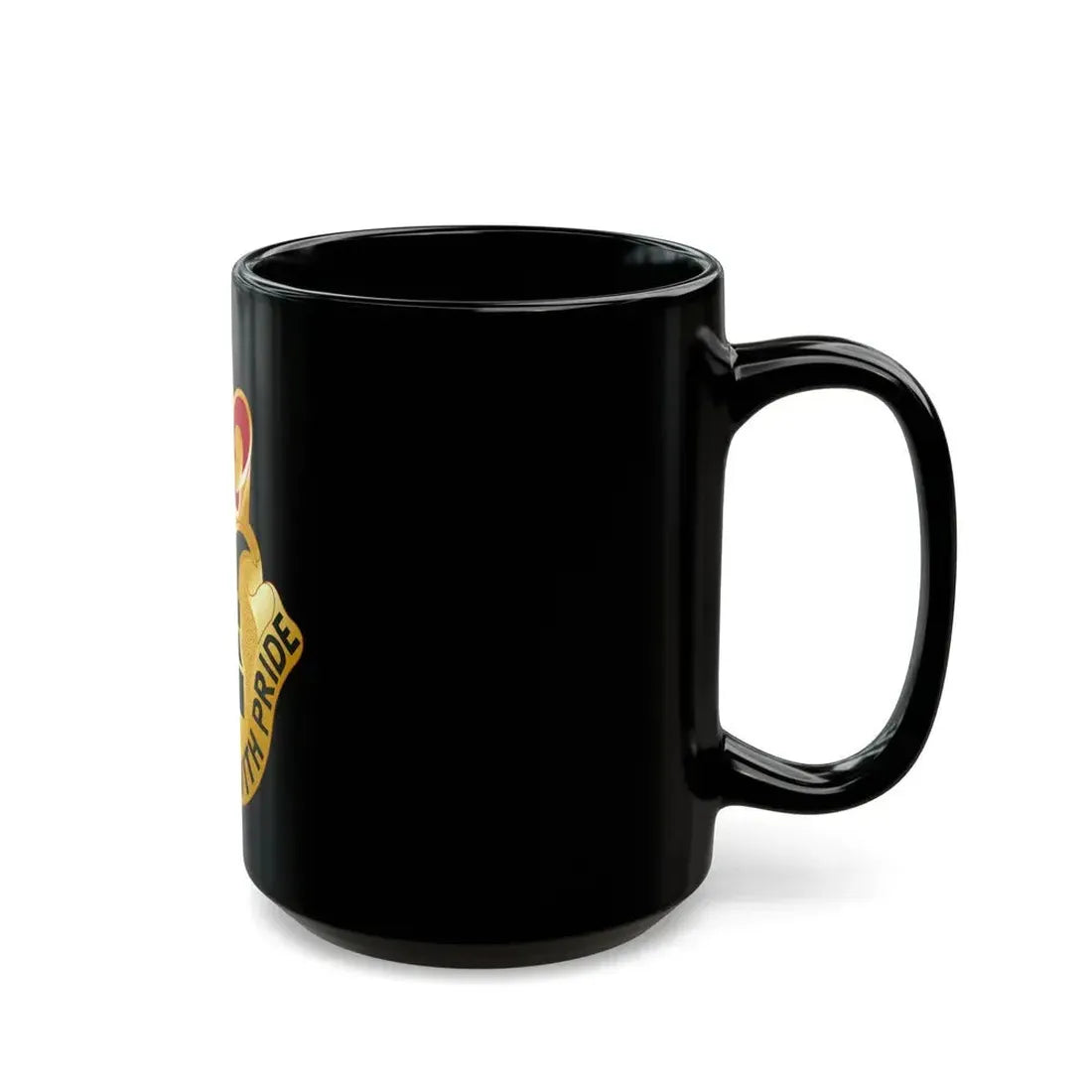 38 Personnel Services Battalion (U.S. Army) Black Coffee Mug - Go Mug Yourself