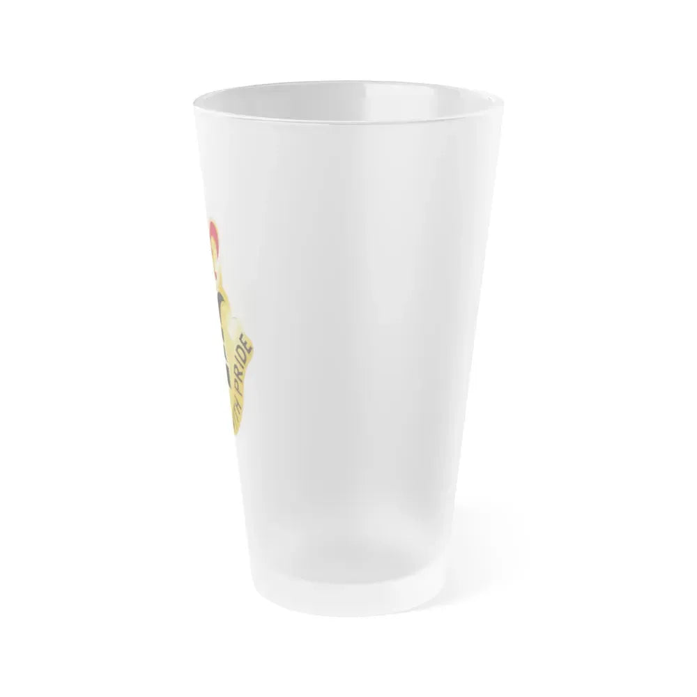 38 Personnel Services Battalion (U.S. Army) Frosted Pint Glass 16oz - Go Mug Yourself