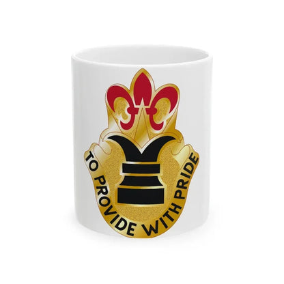 38 Personnel Services Battalion (U.S. Army) White Coffee Mug 11oz - Go Mug Yourself