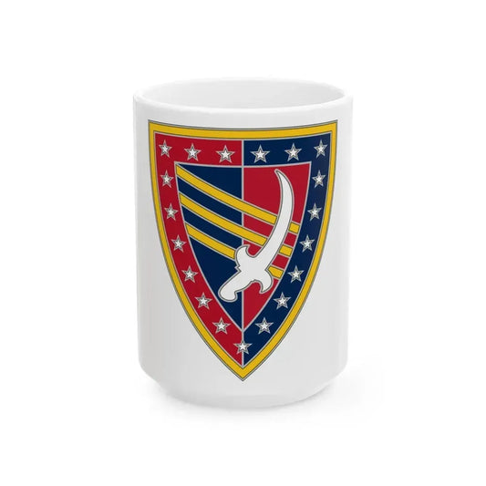 38 Sustainment Brigade (U.S. Army) White Coffee Mug 15oz - Go Mug Yourself
