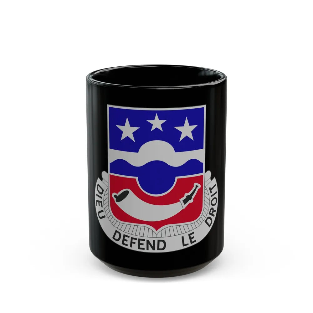 380 Infantry Regiment (U.S. Army) Black Coffee Mug-15oz-Go Mug Yourself