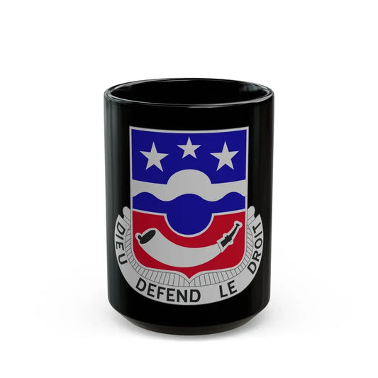 380 Infantry Regiment (U.S. Army) Black Coffee Mug 15oz - Go Mug Yourself