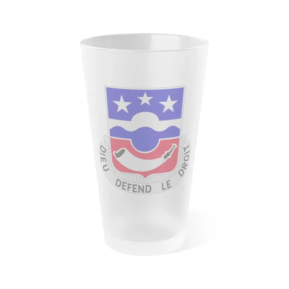 380 Infantry Regiment (U.S. Army) Frosted Pint Glass 16oz Default Title - Go Mug Yourself