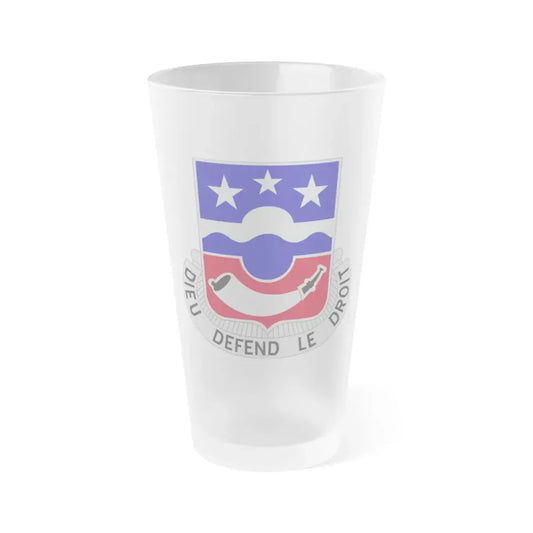 380 Infantry Regiment (U.S. Army) Frosted Pint Glass 16oz Default Title - Go Mug Yourself