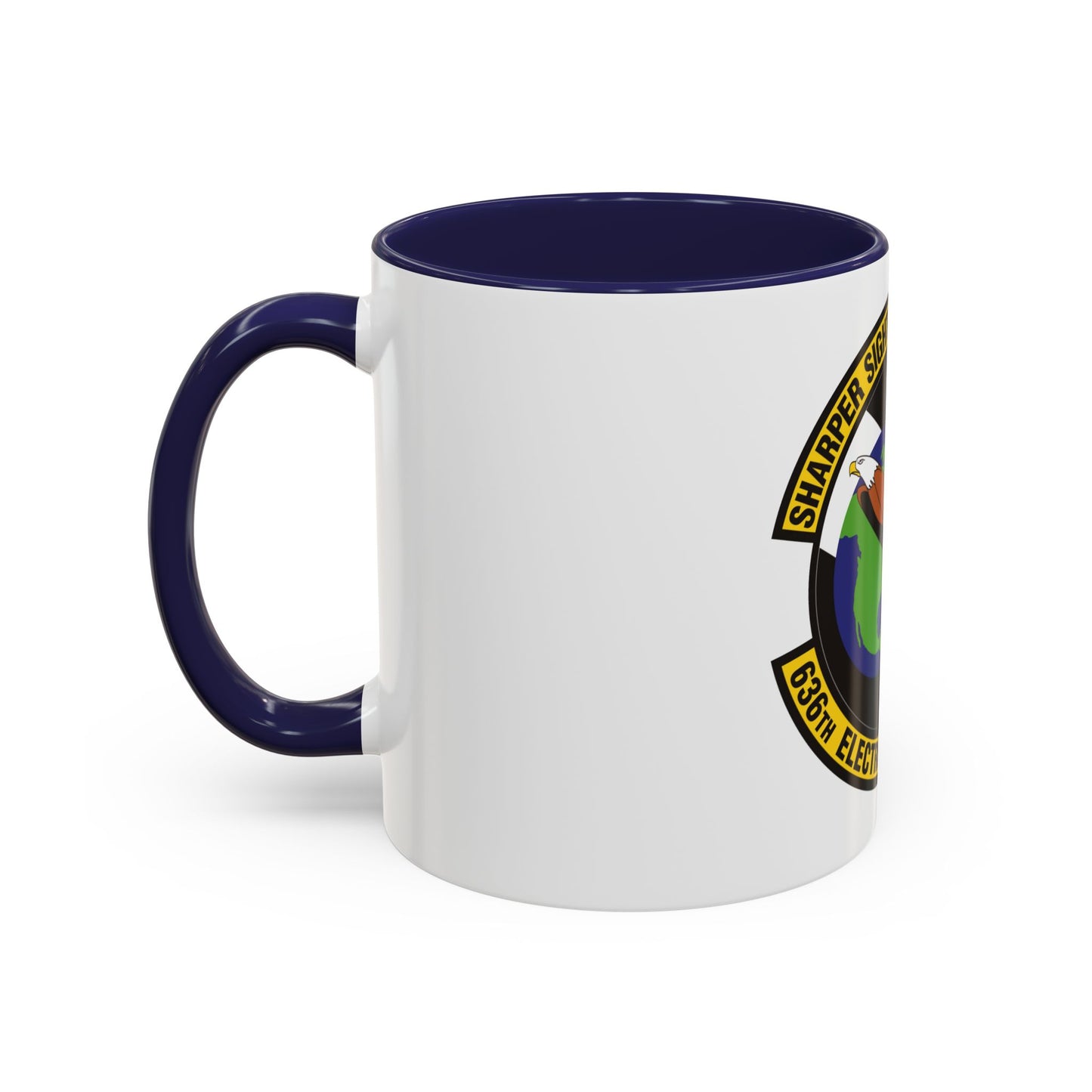 636th Electronic Systems Squadron (U.S. Air Force) Accent Coffee Mug
