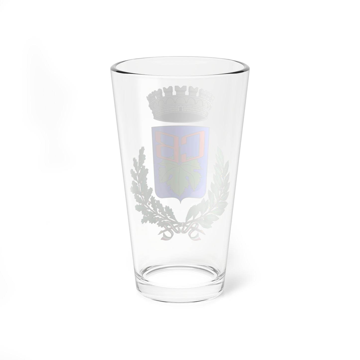 Cossano Belbo-Stemma (Italy) (Coat of Arms) Pint Glass 16oz