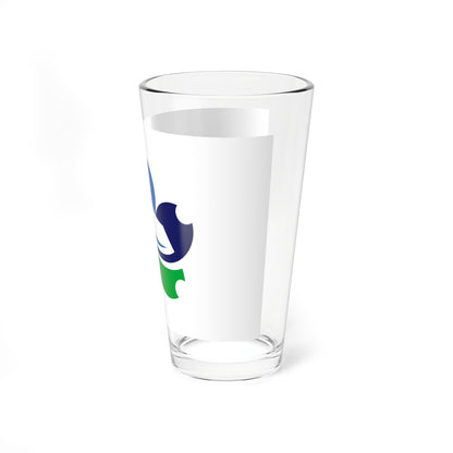 Flag of Miyakonojo Miyazaki (Japan) Pint Glass 16oz
