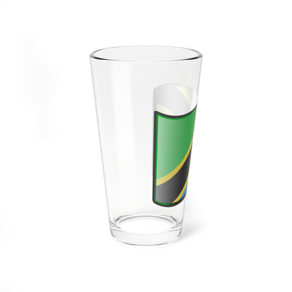 Nuvola Tanzanian flag (Tanzania) Pint Glass 16oz
