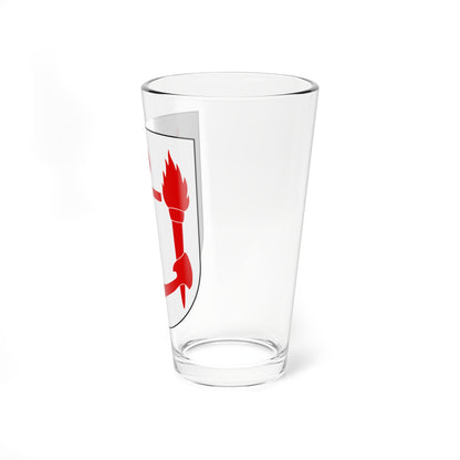 Höganäs stad vapen (Sweden) (Coat of Arms) Pint Glass 16oz