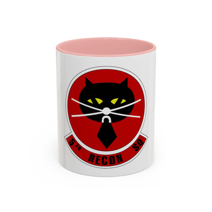 5th Reconnaissance Squadron (U.S. Air Force) Accent Coffee Mug