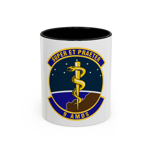 9th Aerospace Medicine Squadron (U.S. Air Force) Accent Coffee Mug
