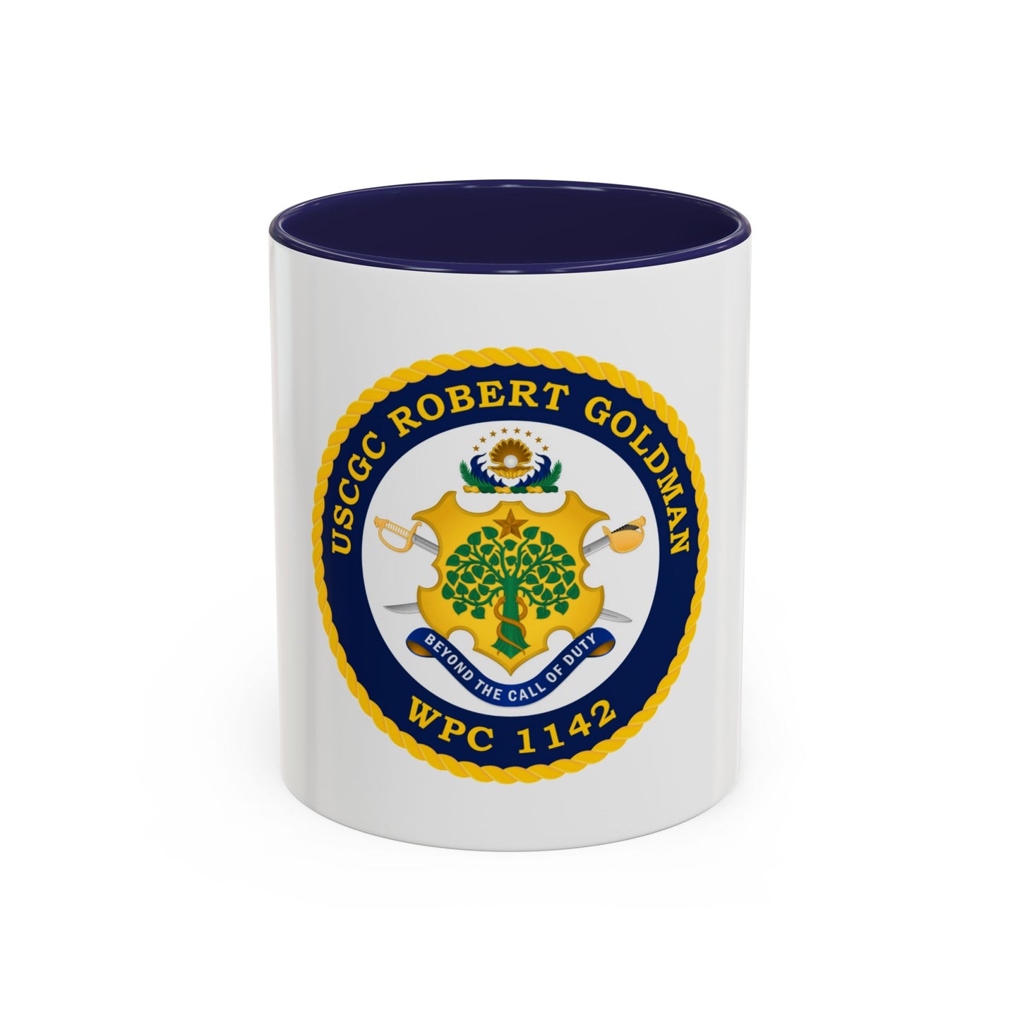 USCGC Robert Goldman WPC 1142 (U.S. Coast Guard) Accent Coffee Mug