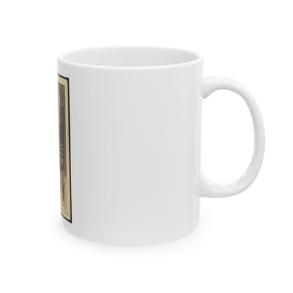 African American Men Tending A Horse (U.S. Civil War) White Coffee Mug