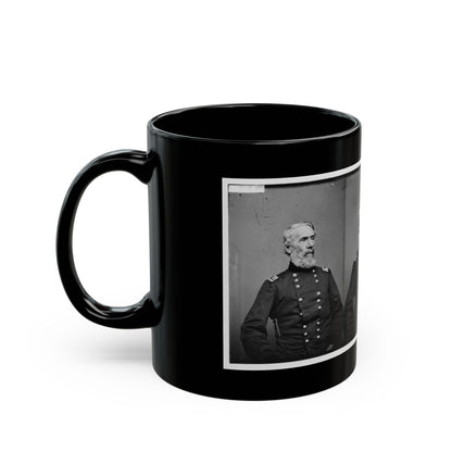 Portrait Of Maj. Gen. Edwin V. Sumner, Officer Of The Federal Army (U.S. Civil War) Black Coffee Mug
