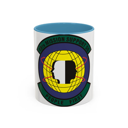 49th Mission Support Squadron (U.S. Air Force) Accent Coffee Mug