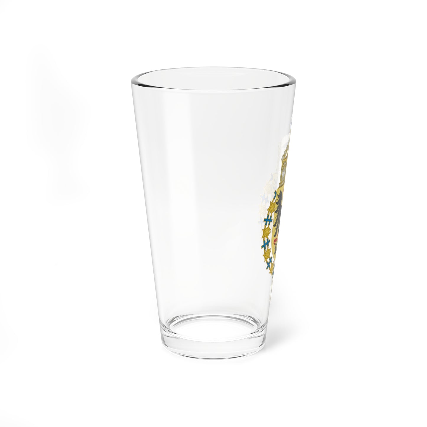 Coat of Arms of William II of Germany Seraphim Variant (Germany) (Coat of Arms) Pint Glass 16oz