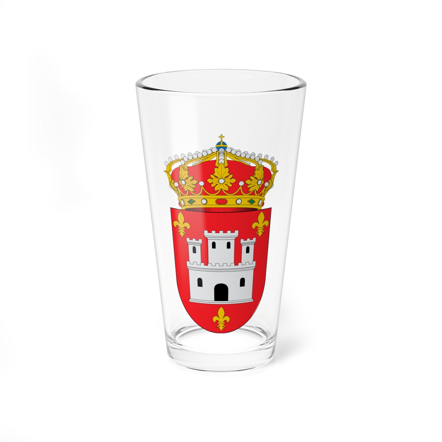 Escudo de Ausejo-La Rioja (Spain) (Coat of Arms) Pint Glass 16oz