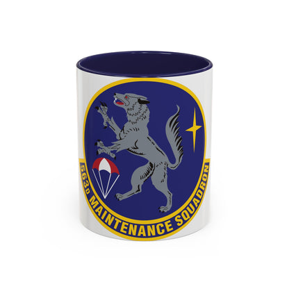 563d Maintenance Squadron (U.S. Air Force) Accent Coffee Mug