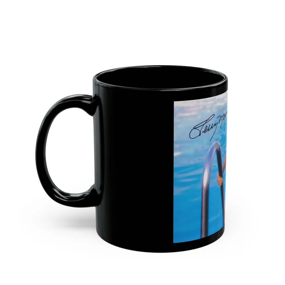 Terry Moore #415 - Unreleased Aug. '84 Playboy Photo from shoot non nude2 (Vintage Female Icon) Black Coffee Mug-Go Mug Yourself