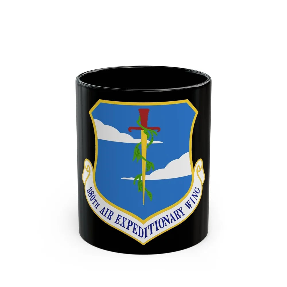 380th Air Expeditionary Wing (U.S. Air Force) Black Coffee Mug-11oz-Go Mug Yourself