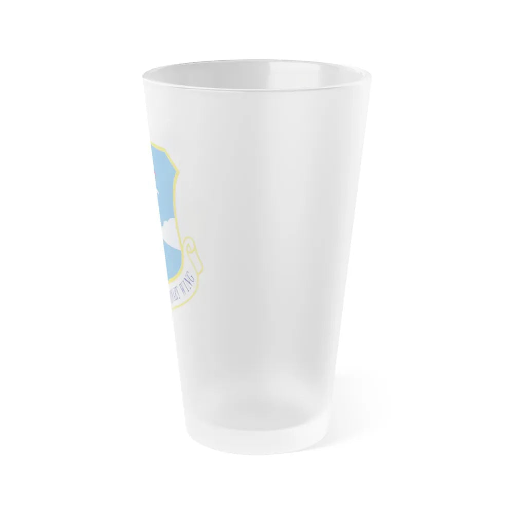 380th Air Expeditionary Wing (U.S. Air Force) Frosted Pint Glass 16oz-Go Mug Yourself