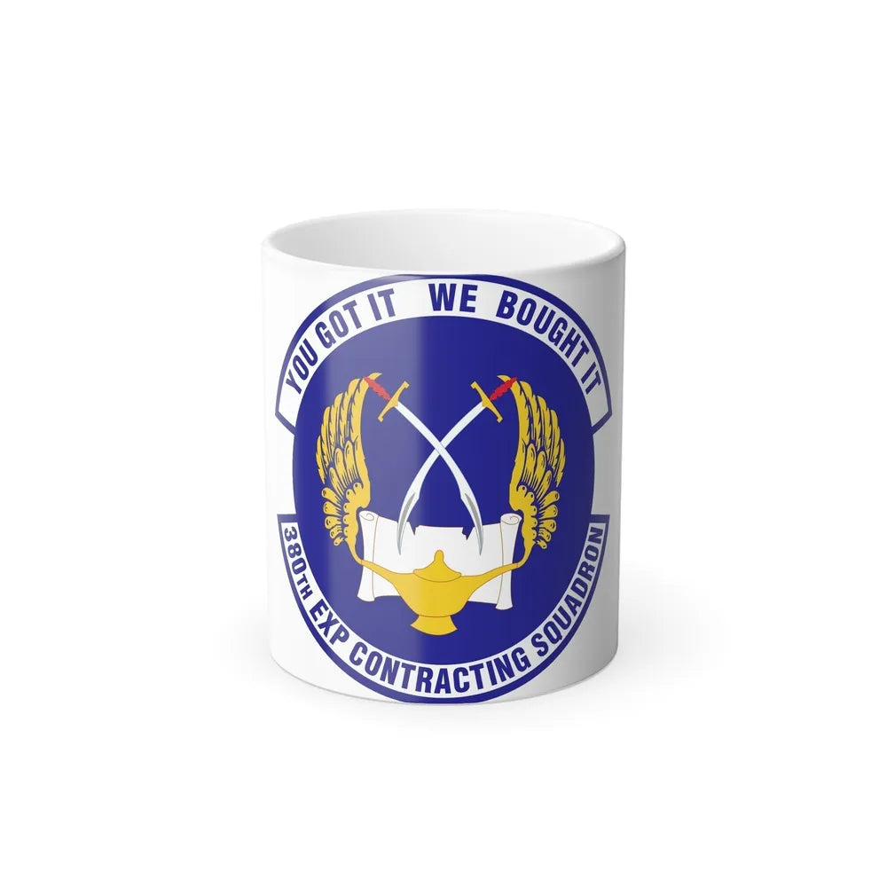 380th Expeditionary Contracting Squadron (U.S. Air Force) Color Changing Coffee Mug-11oz-Go Mug Yourself