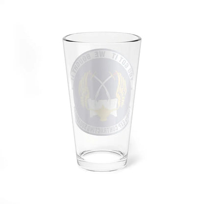 380th Expeditionary Contracting Squadron (U.S. Air Force) Pint Glass 16oz-Go Mug Yourself