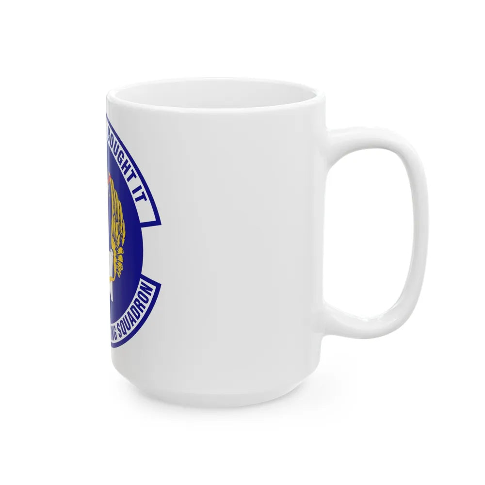 380th Expeditionary Contracting Squadron (U.S. Air Force) White Coffee Mug-Go Mug Yourself