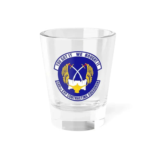 380th Expeditionary Contracting Squadron (U.S. Air Force) Shot Glass 1.5oz 1.5oz - Go Mug Yourself