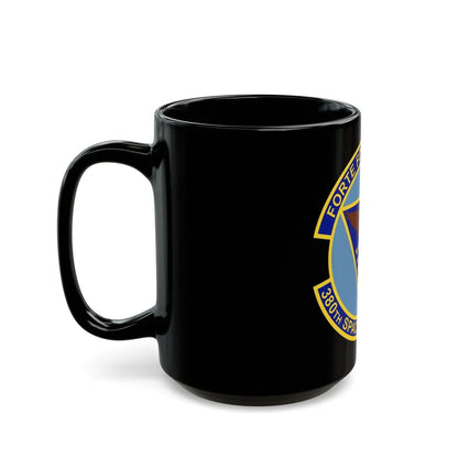 380th Space Control Squadron (U.S. Air Force) Black Coffee Mug-Go Mug Yourself