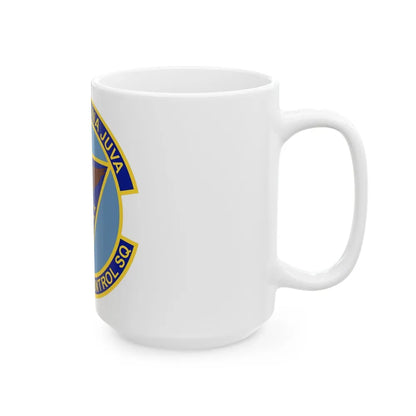 380th Space Control Squadron (U.S. Air Force) White Coffee Mug-Go Mug Yourself