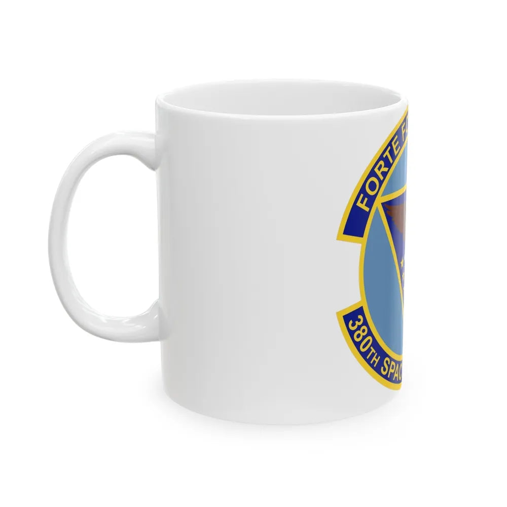 380th Space Control Squadron (U.S. Air Force) White Coffee Mug-Go Mug Yourself