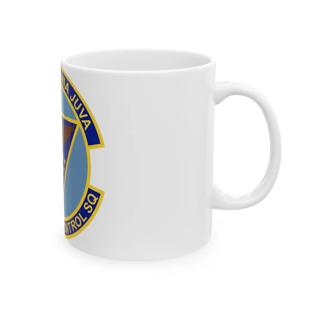 380th Space Control Squadron (U.S. Air Force) White Coffee Mug-Go Mug Yourself