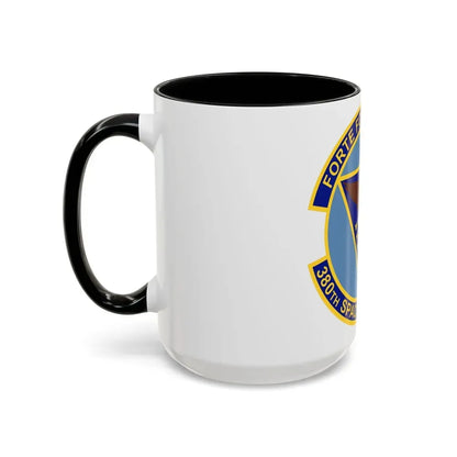 380th Space Control Squadron (U.S. Air Force) Accent Coffee Mug - Go Mug Yourself
