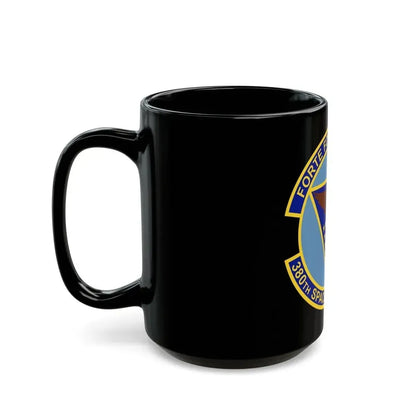 380th Space Control Squadron (U.S. Air Force) Black Coffee Mug - Go Mug Yourself